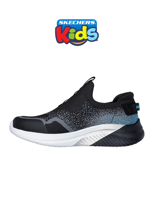 Слипоны детские Skechers ULTRA FLEX 3.0 без шнурков, с вязаным верхом, повседневные