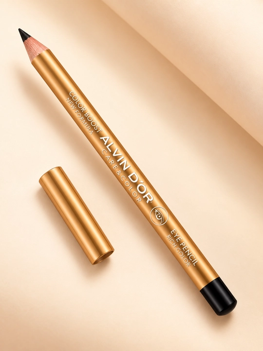 Карандаш для глаз Alvin D’or P-19 Color Boost, для стрелок и растушёвки - 