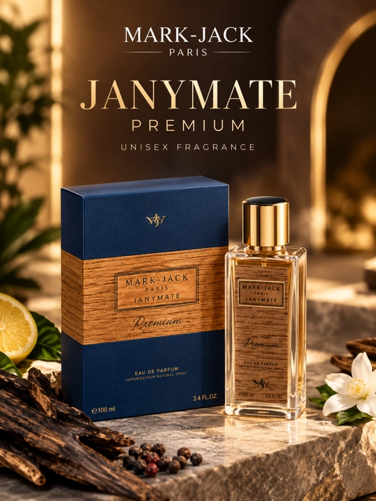 Mark-Jack Paris Janymate Premium Atir — erkaklar va ayollar uchun uniseks parfyum - 