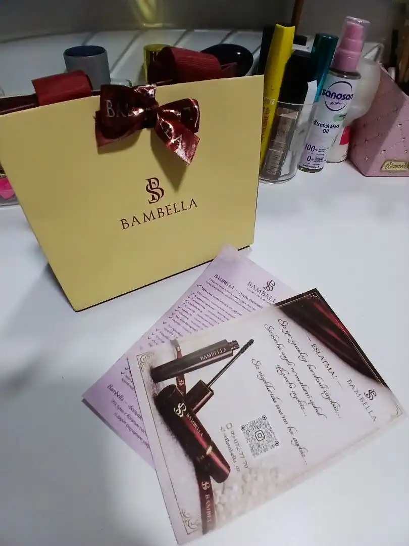 BAMBELLA для женских ресниц утолщает тушь современный дизайн черного цвета
