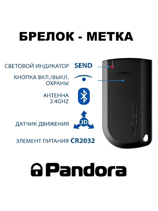 Автосигнализация Pandora VX-4G Light