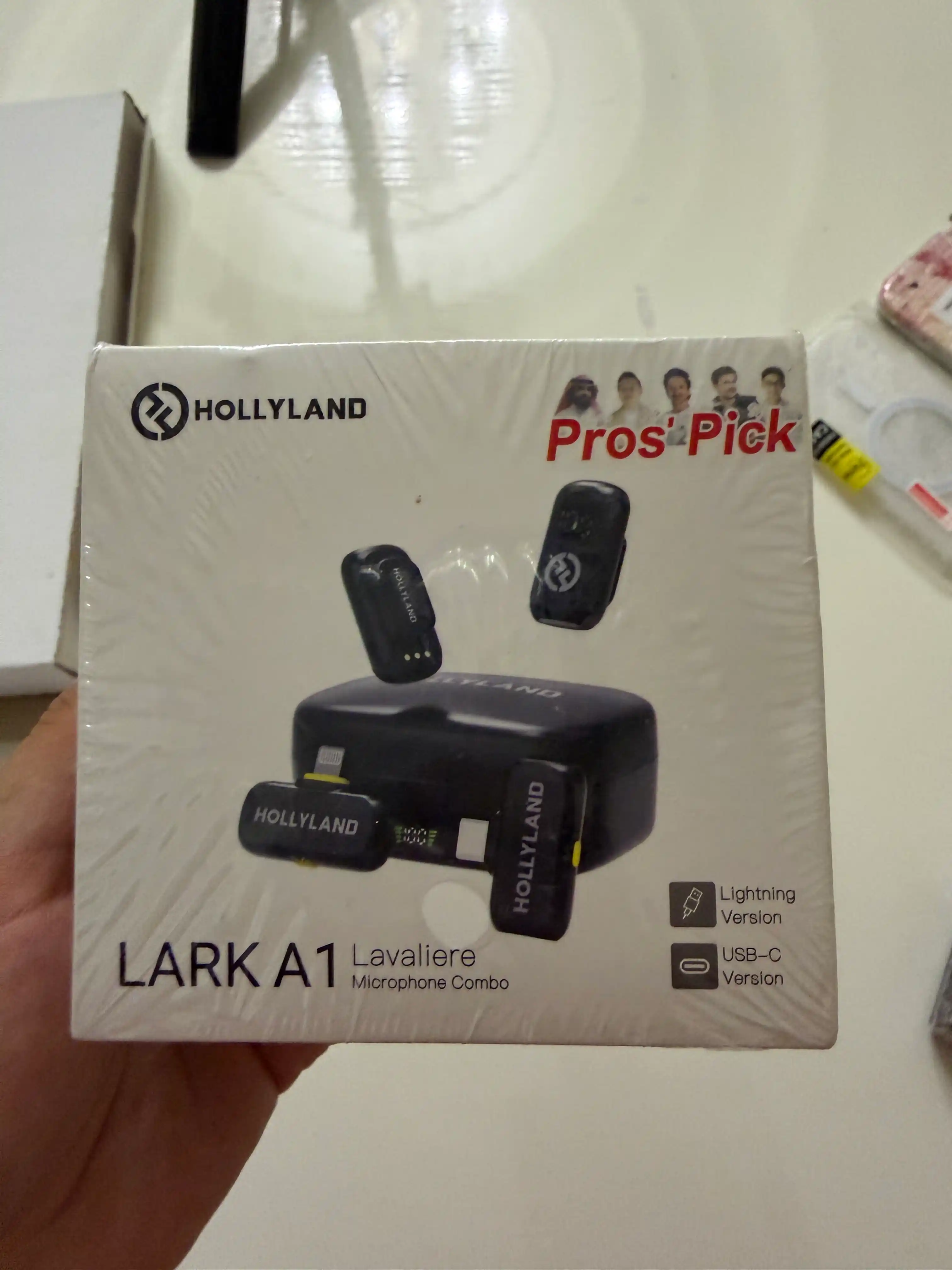 Hoollyland Larkk A1 Simsiz Mikrofon To‘plami – Lightning va Type-C