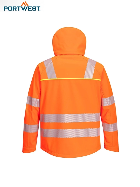 DX4 Hi-Vis Softshell yuqori ko‘rinuvchanlikka ega signal kurtkasi