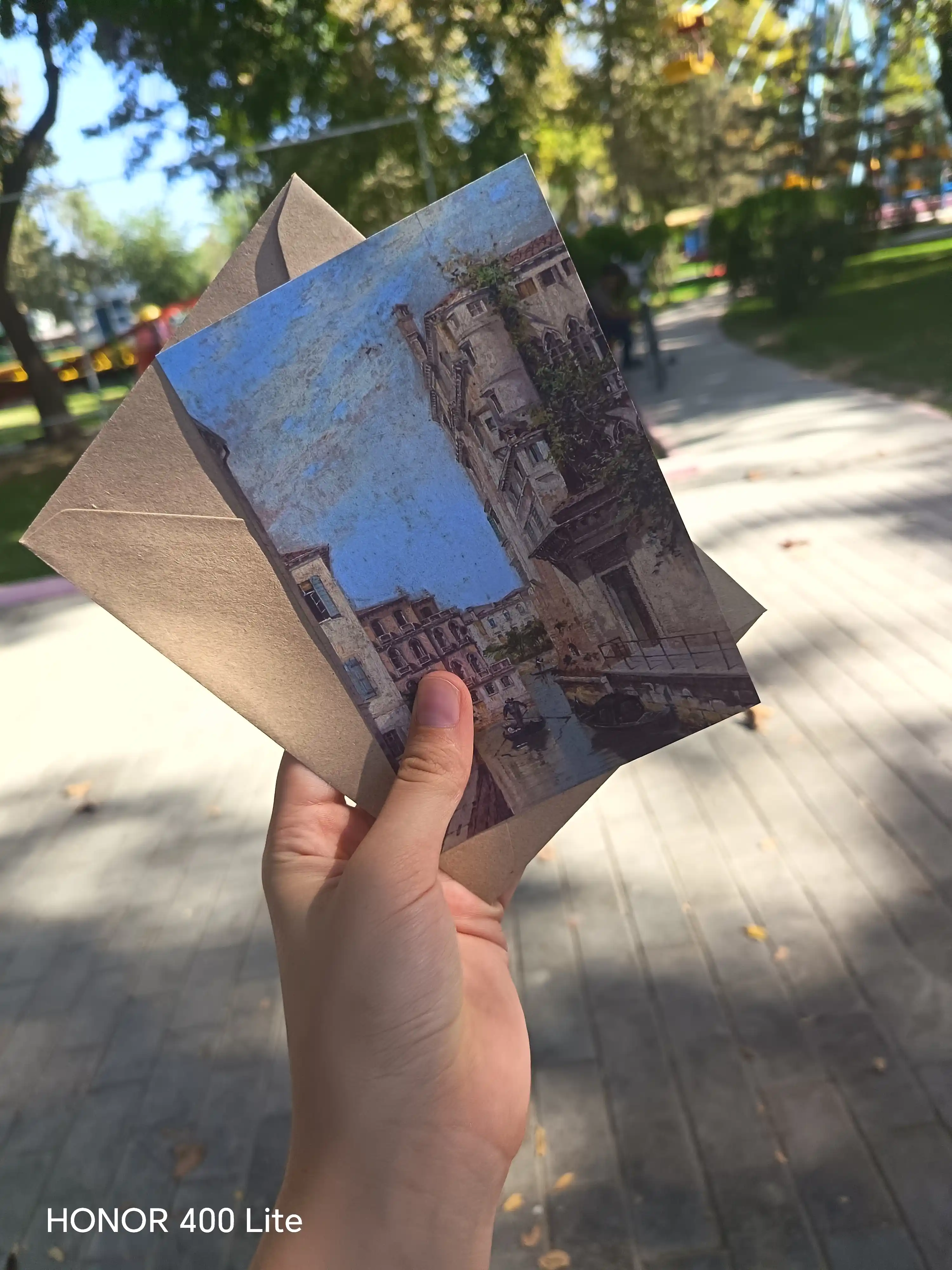 Открытка, размер 10*15, с конвертом в комплекте