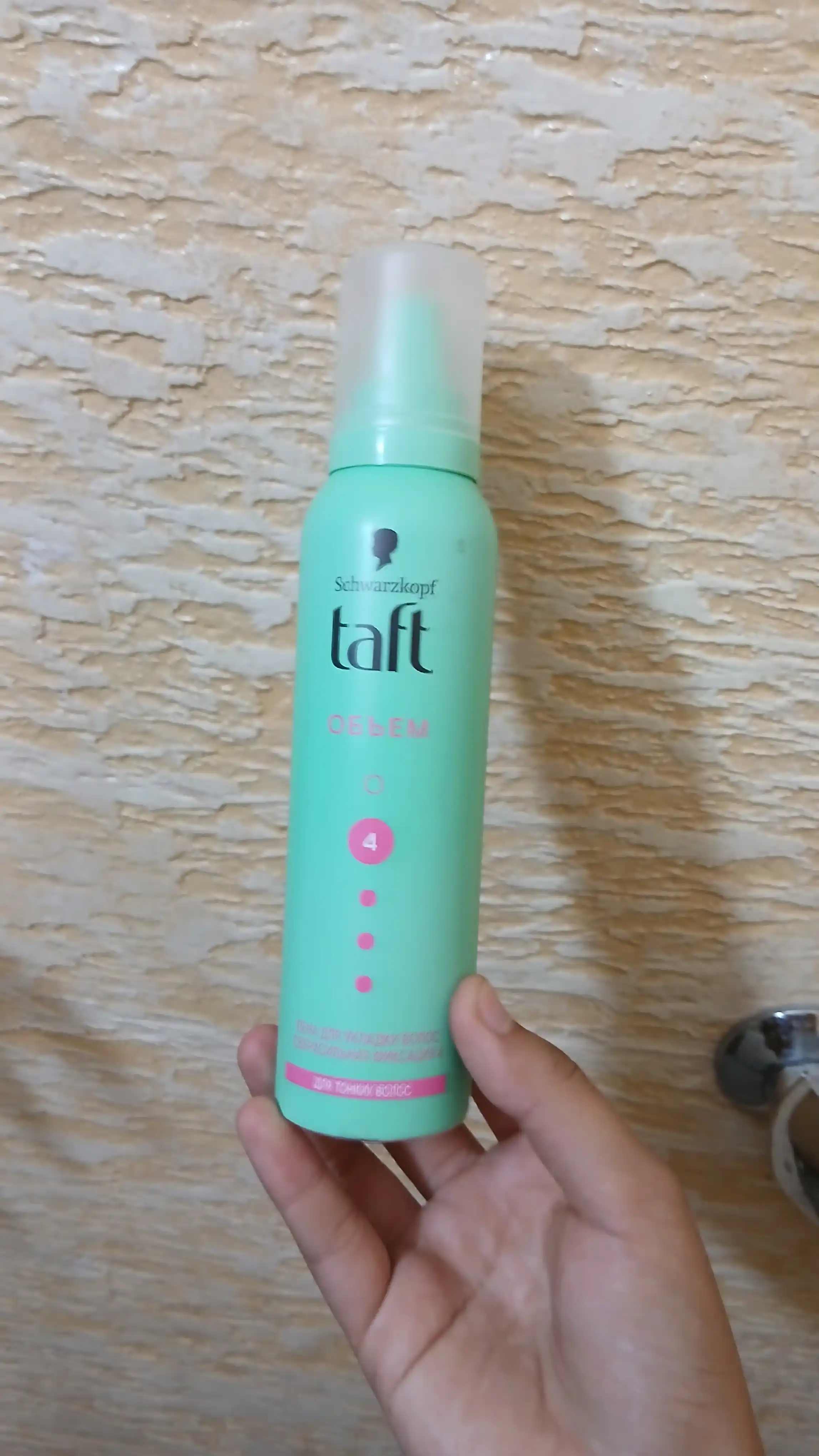 Soch uchun ko'pik Taft Hajm, 150 ml