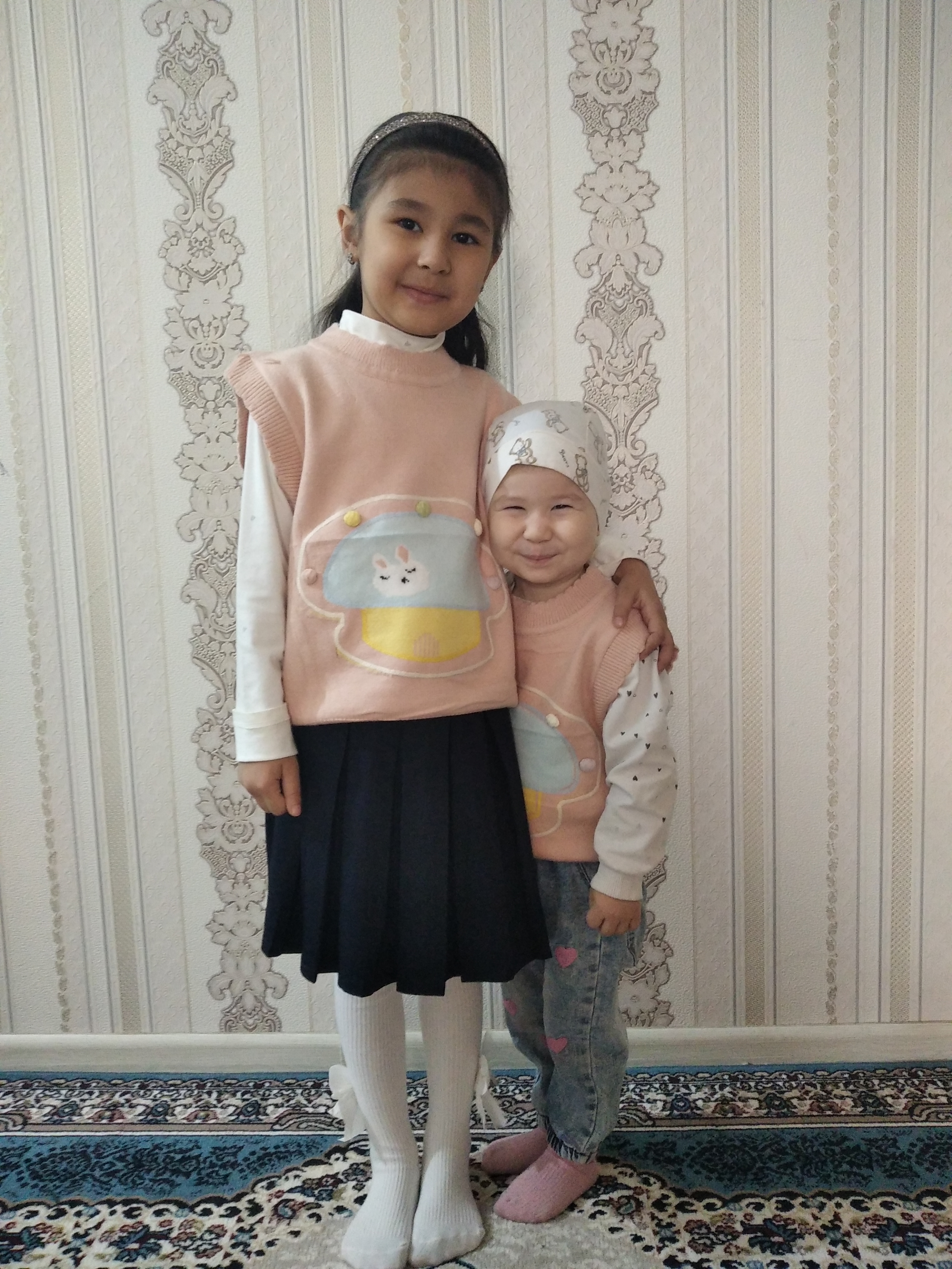 2-6 yosh qizlar uchun jilet, qalin bezruvkavka, Xitoy maxsuloti