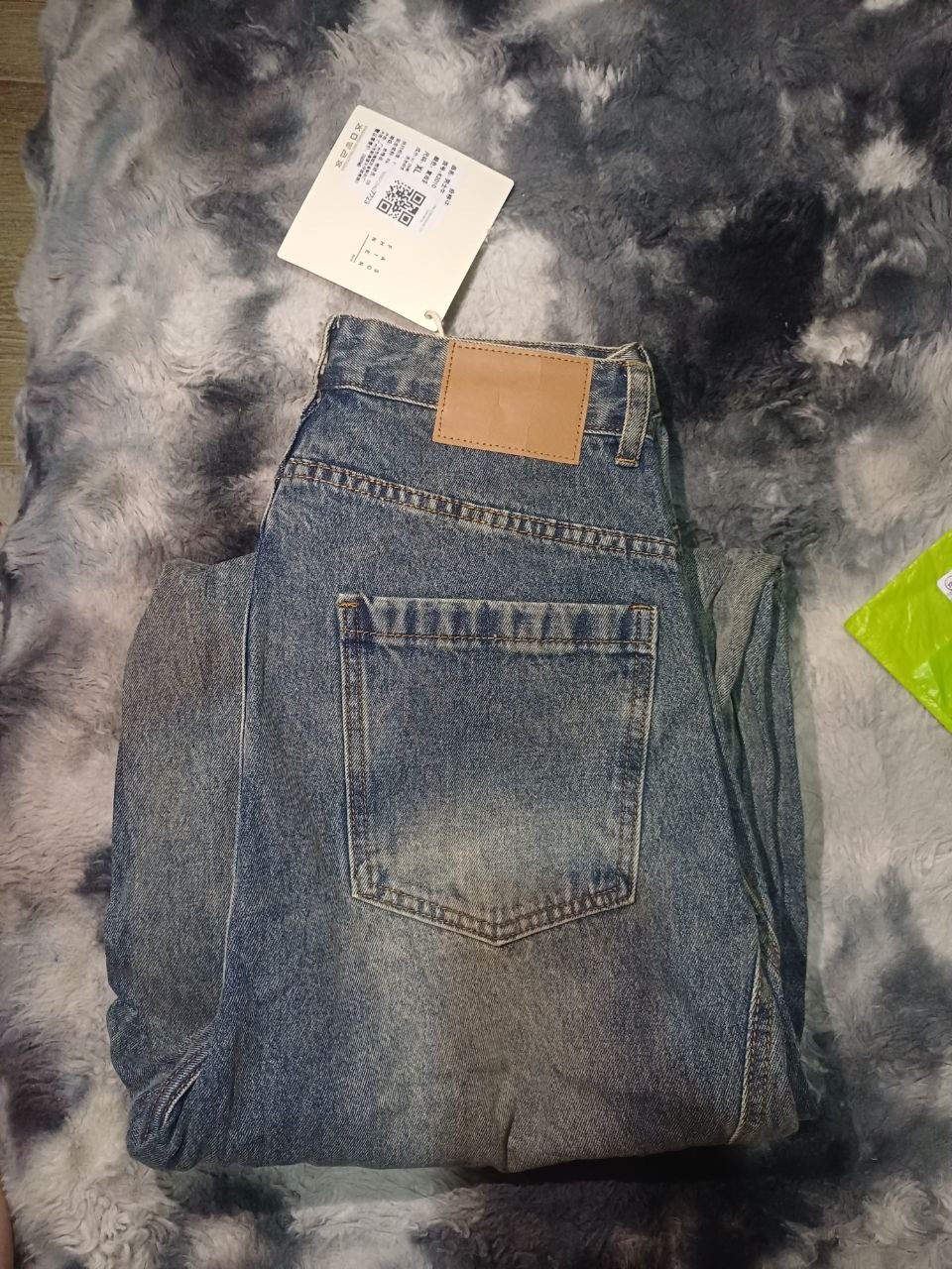 Ayollar va erkaklar uchun Y2K jinsi shimlar, buggy, unisex, oversize