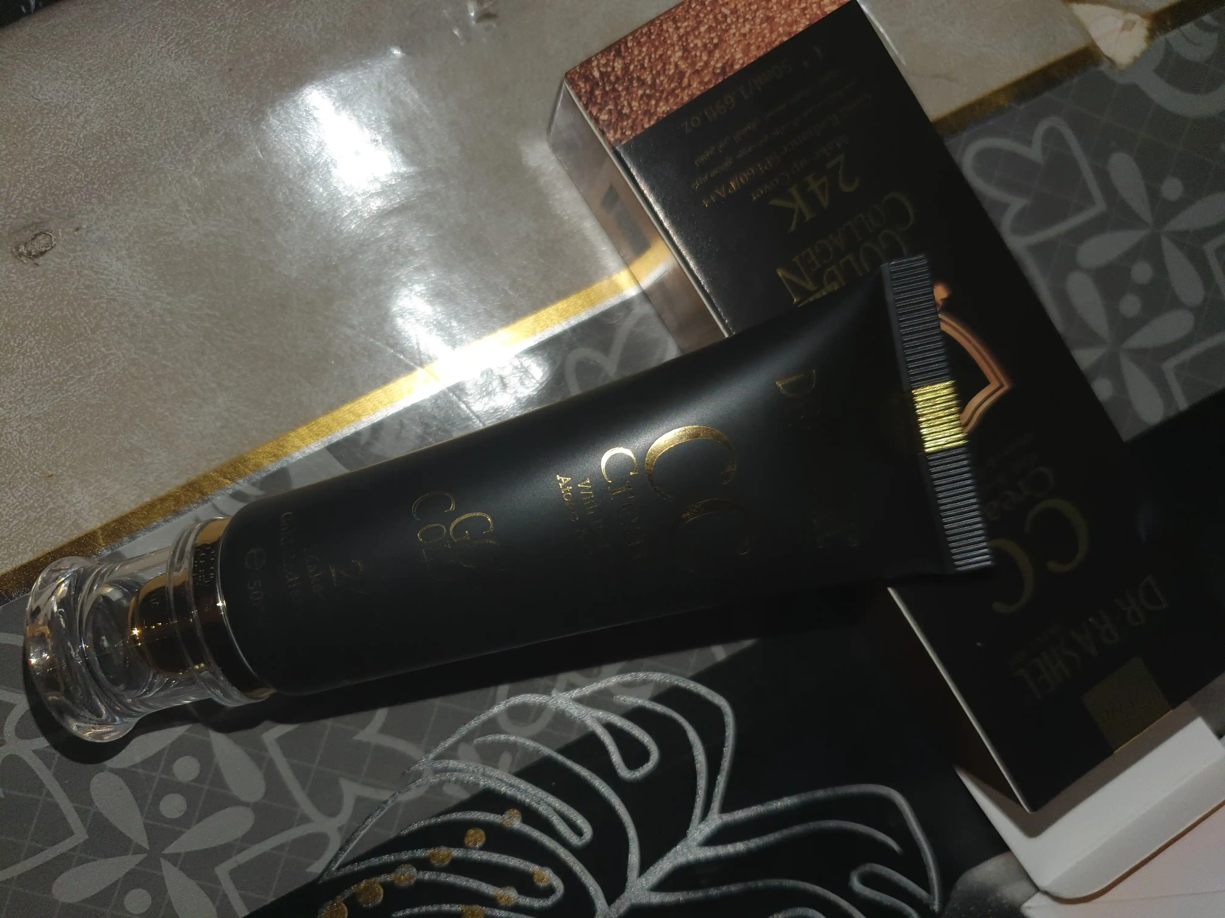 Тональный крем 24K Gold collagen CC Cream SPF60, Dr Rashel, 50 мл