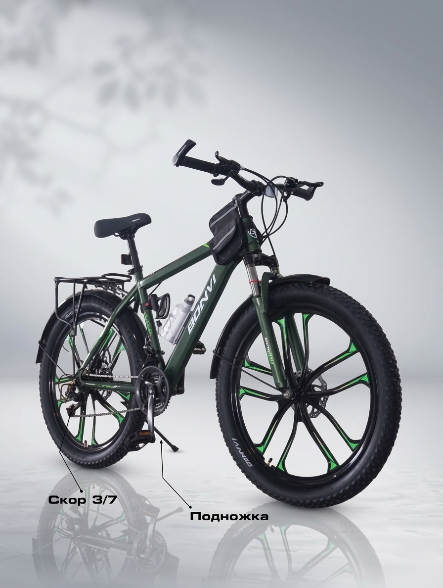 Velosiped Bonvi 26 3.0  Saka diska - 