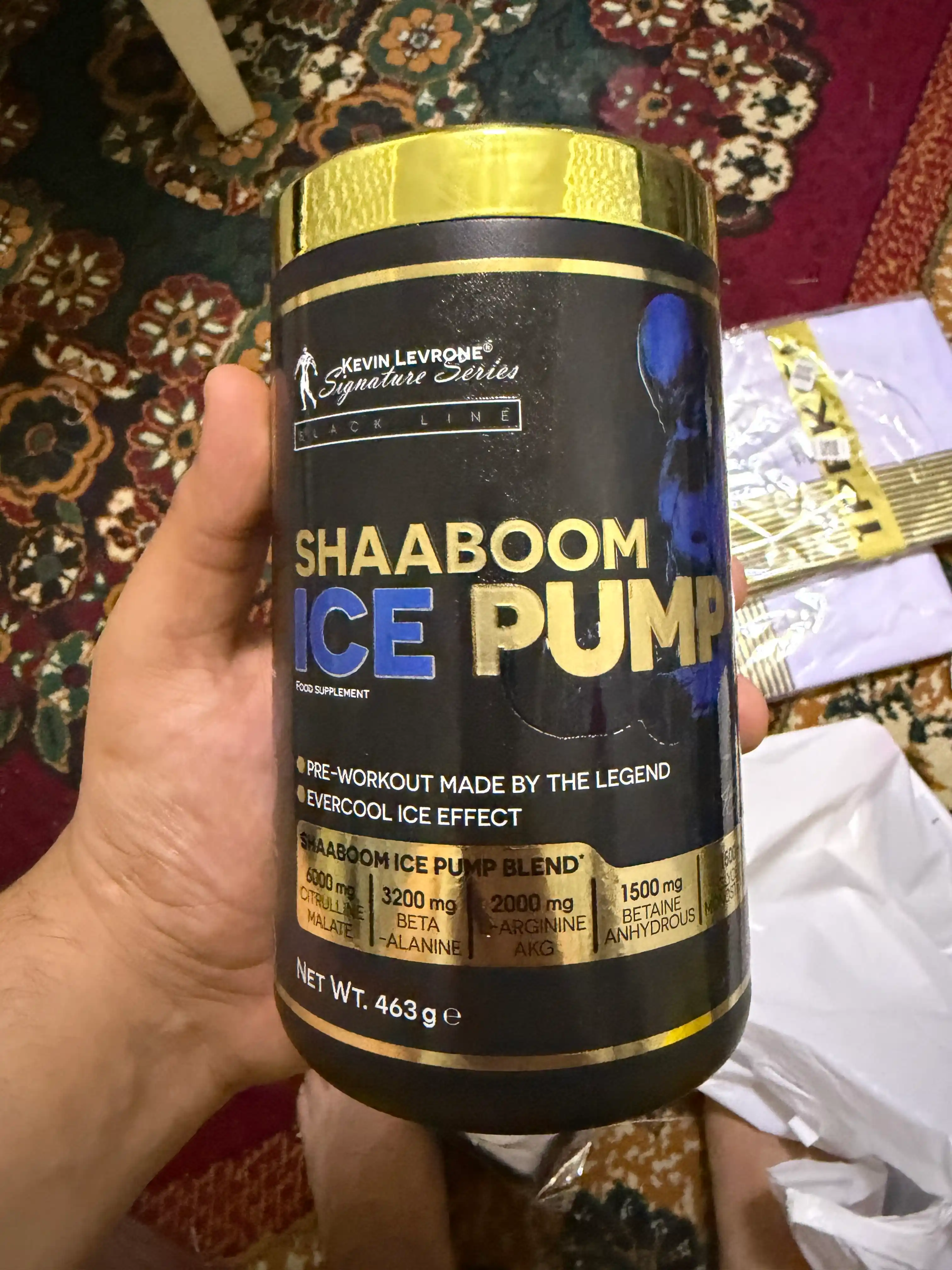 Kevin Levrone Shaboom ICE PUMP 463 г предтренировочный комплекс