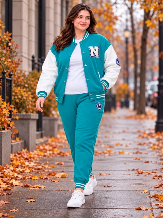 Ayollar sport kostyumi, qizlar uchun, bomber, jogerlar
