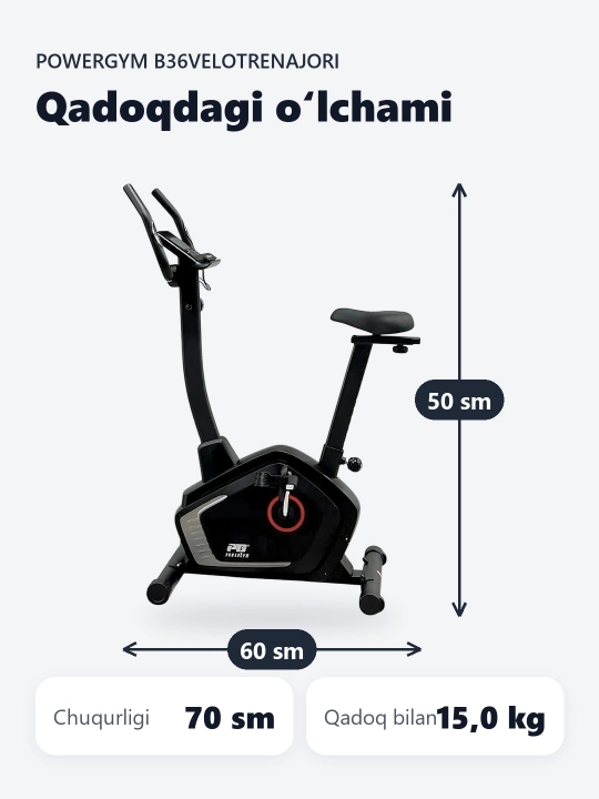 PowerGym B36 velotrenajori