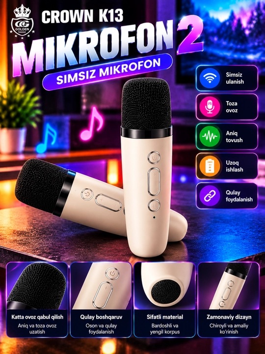 CROWN K13 ULTRA 2 Aqlli Soat, Bluetooth, Sport va Kundalik Foydalanish uchun