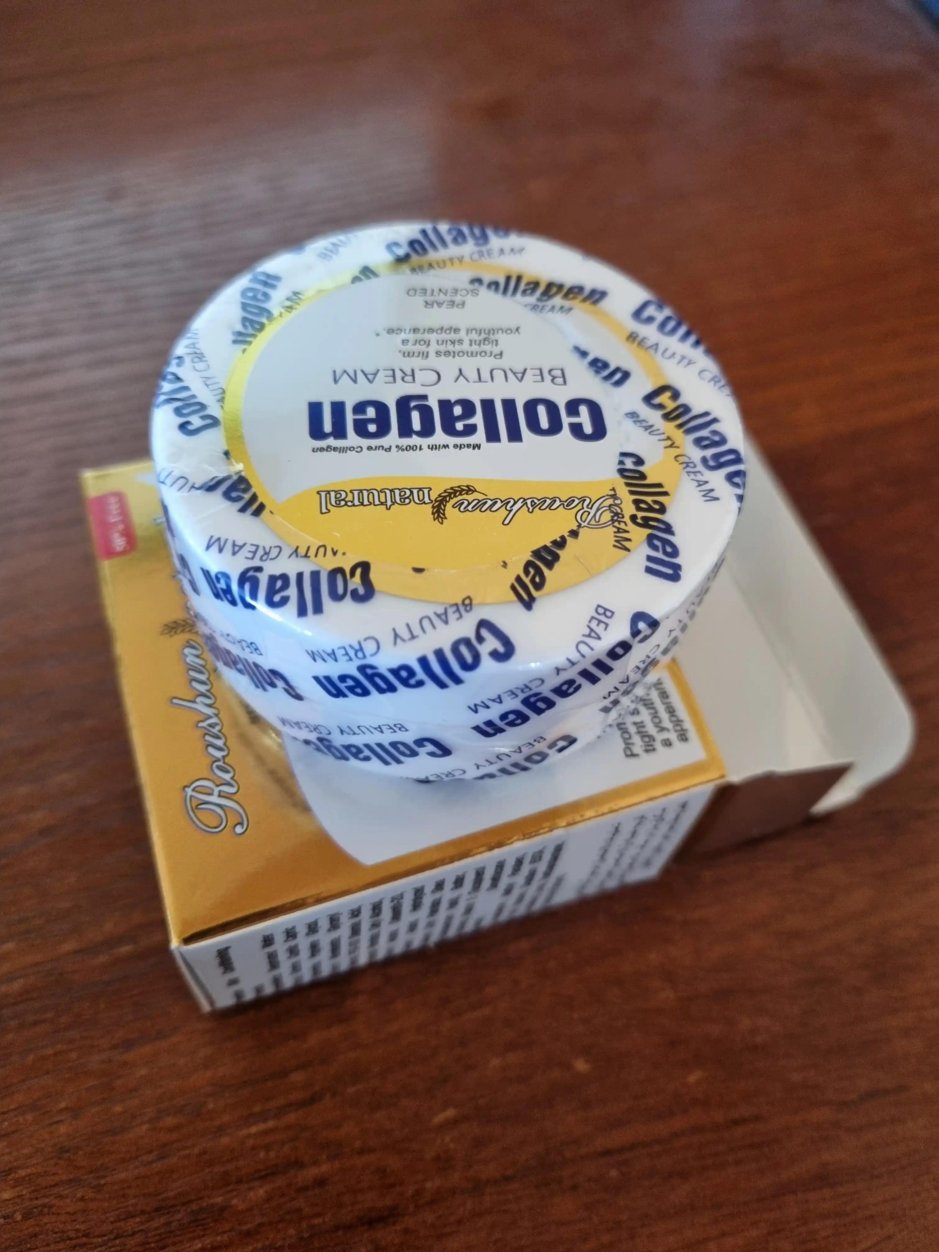 Коллагеновый крем для лица Roushun натуральный коллагеновый крем, 25 г