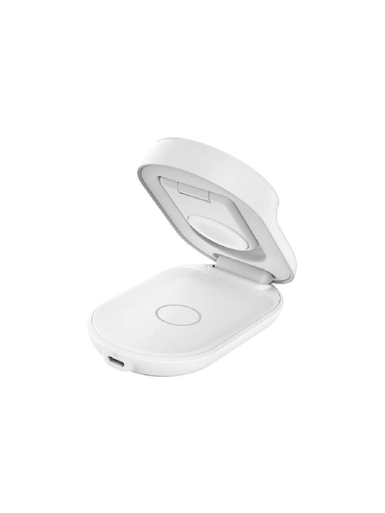 Smartfonlar va soatlar uchun yigiladigan Belkin 25W Qi2 3-in-1 simsiz quvvatlash qurilmasi