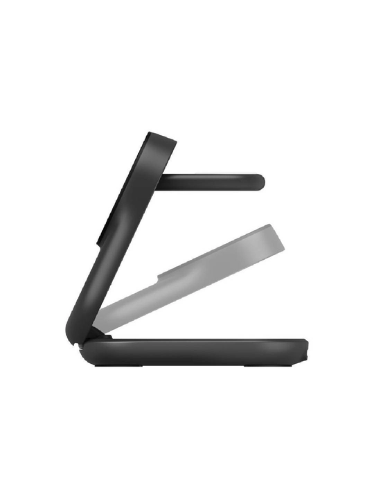 Smartfonlar va soatlar uchun yigiladigan Belkin 25W Qi2 3-in-1 simsiz quvvatlash qurilmasi