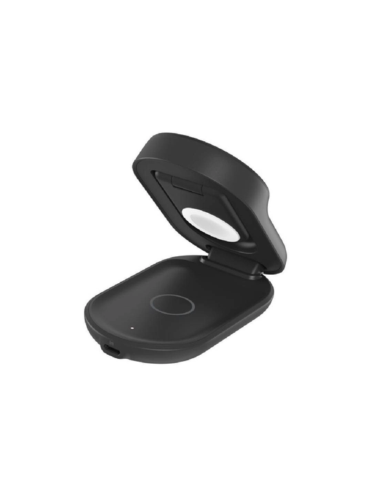 Smartfonlar va soatlar uchun yigiladigan Belkin 25W Qi2 3-in-1 simsiz quvvatlash qurilmasi