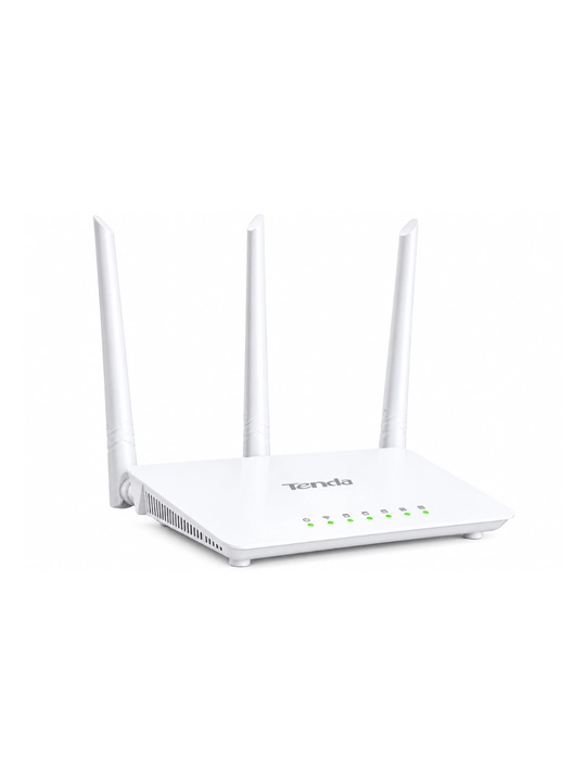 Tenda F3 N300 Wi-Fi роутер, 3 антенны, 300 Мбит/с для дома и офиса