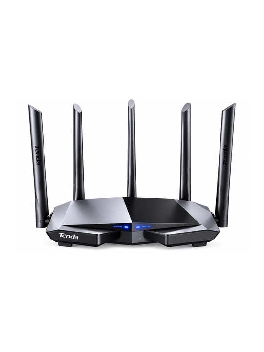 Tenda F3 N300 Wi-Fi роутер, 3 антенны, 300 Мбит/с для дома и офиса