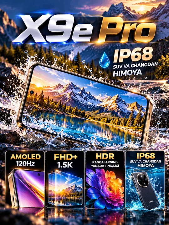 Honor X9e Pro 5G — Премиальный смартфон с аккумулятором 11 000 мАч