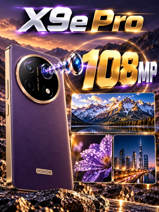 Honor X9e Pro 5G — Премиальный смартфон с аккумулятором 11 000 мАч