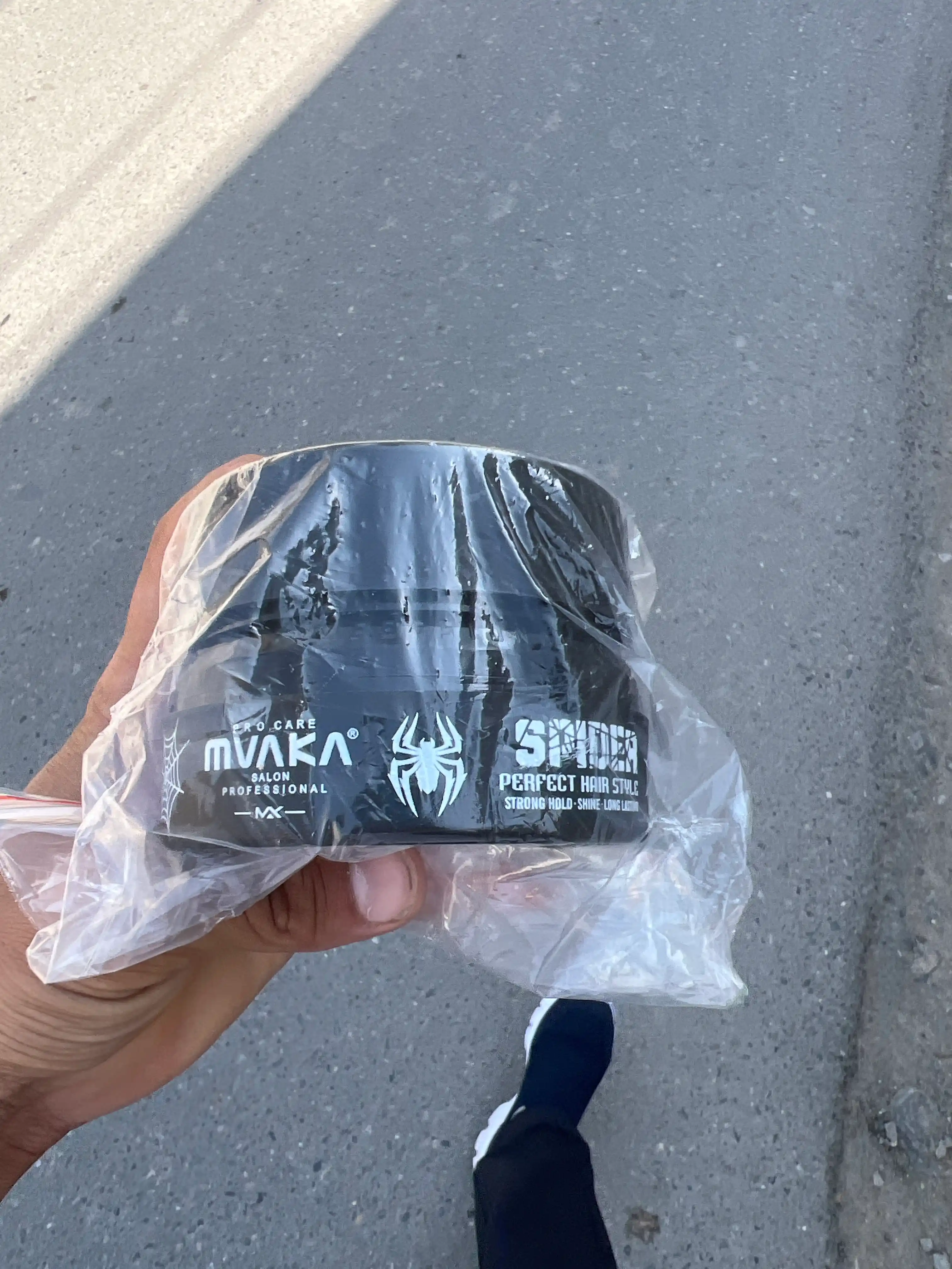 Soch uchun VOSK mum MVAKA Spider Wax pautinkasi, kuchli fiksatsiya va yaltiroqlik