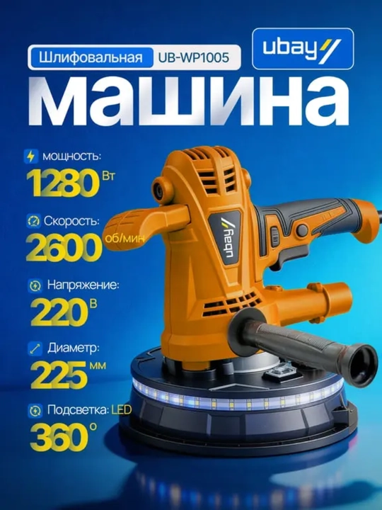 Шлифмашины Biyoti и Ubay