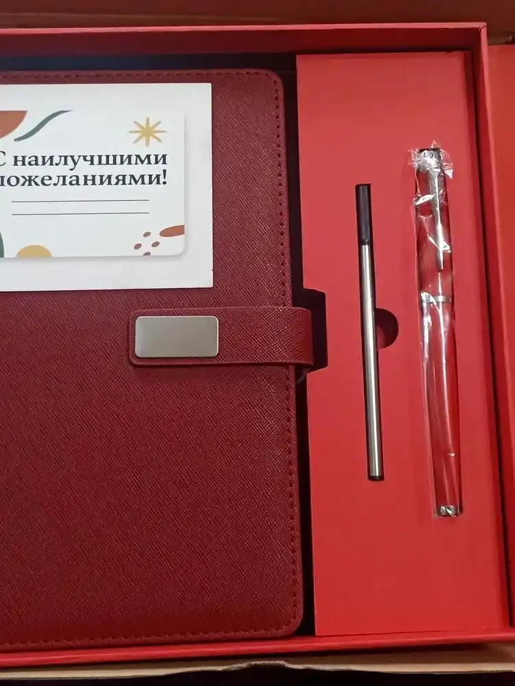 Sovg‘a to‘plami, bloknot va ruchka, 6 in 1, sanasiz kundalik daftar, A5