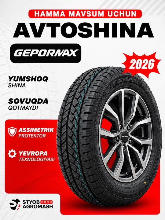 GEPORMAX (GOPRO) ECOPLUS 4S shinalari, barcha mavsumiy 4 dona 2026 - 