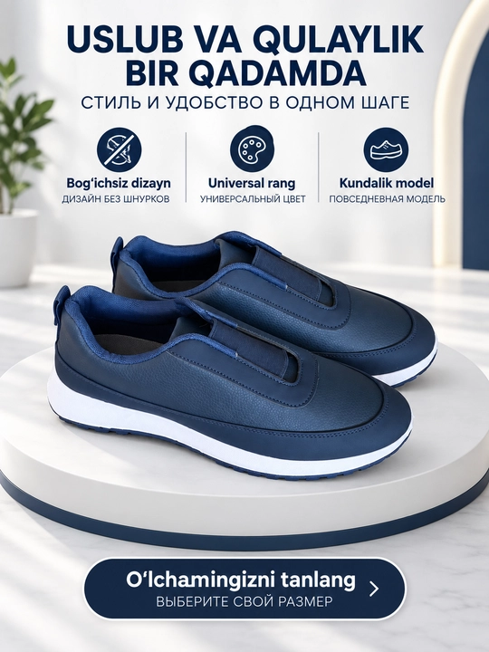 Кроссовки мужские легкие, дышащий верх, мягкая подошва, для повседневной носки - 