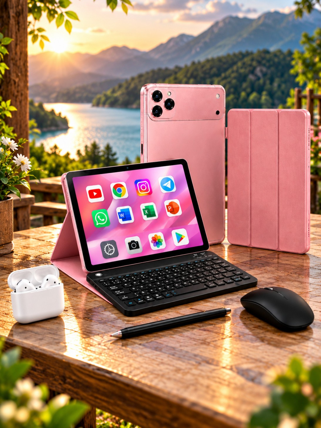 Планшет CCIT Tab G17 Pro 12/256 ГБ, 10,1 дюйма, Android 15, 4G/5G