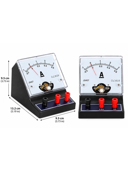 Ampermetr (0.6A-3A): analog DC o'zgarmas tok asbobi, laboratoriya, elektronika, ta'mirlash