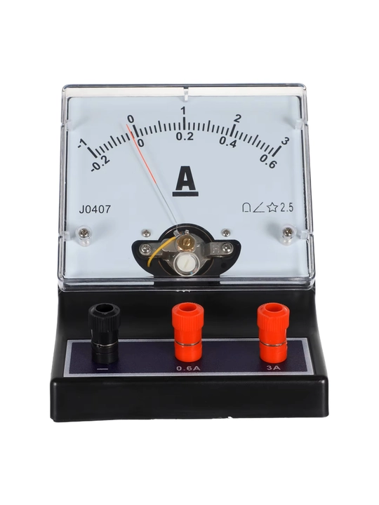 Ampermetr (0.6A-3A): analog DC o'zgarmas tok asbobi, laboratoriya, elektronika, ta'mirlash - 