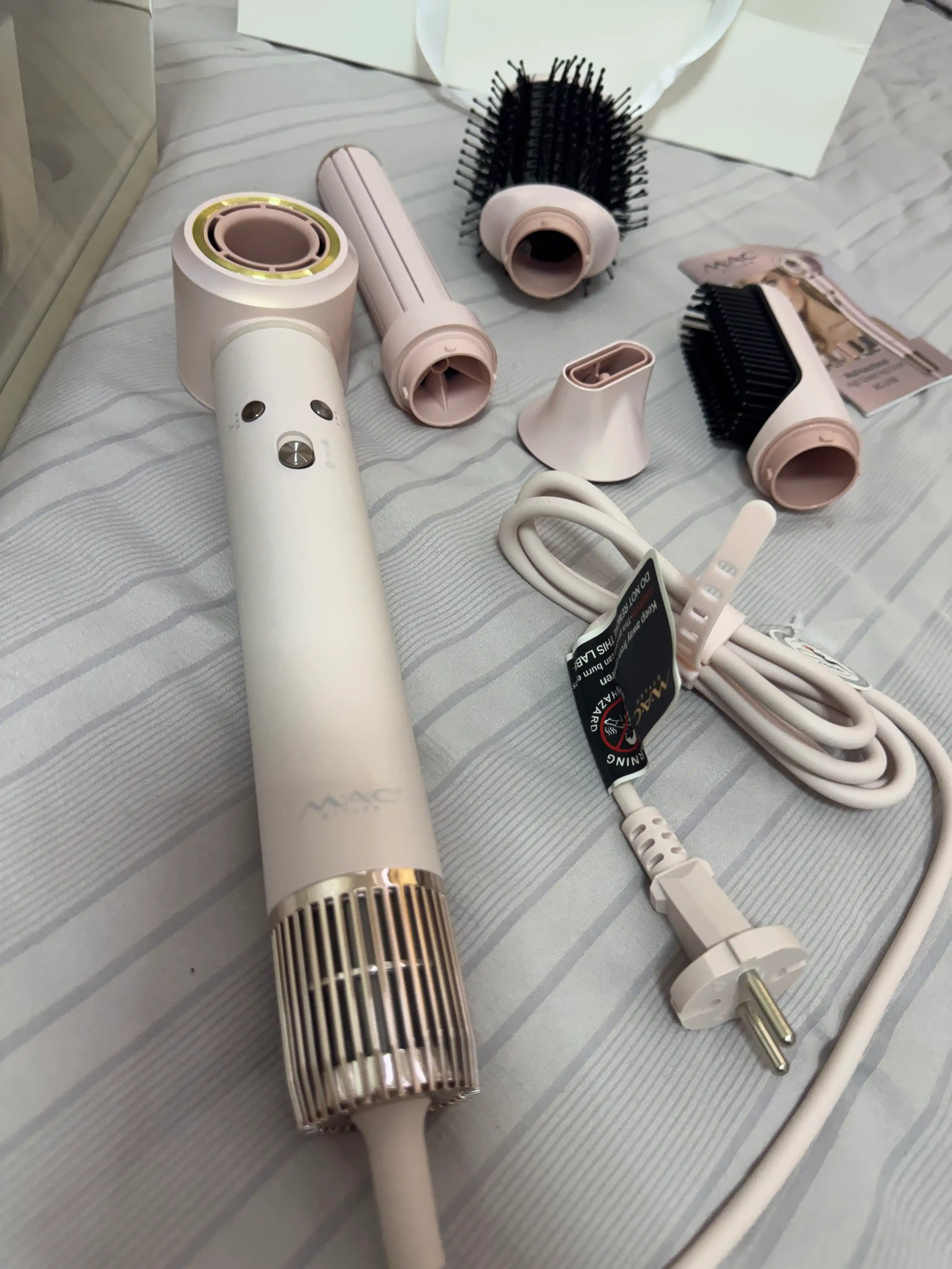 Professional fen stayler MAC LED displey, 5-8 tasi 1 da, soch turmaklagichi, 1200-1600 Vt