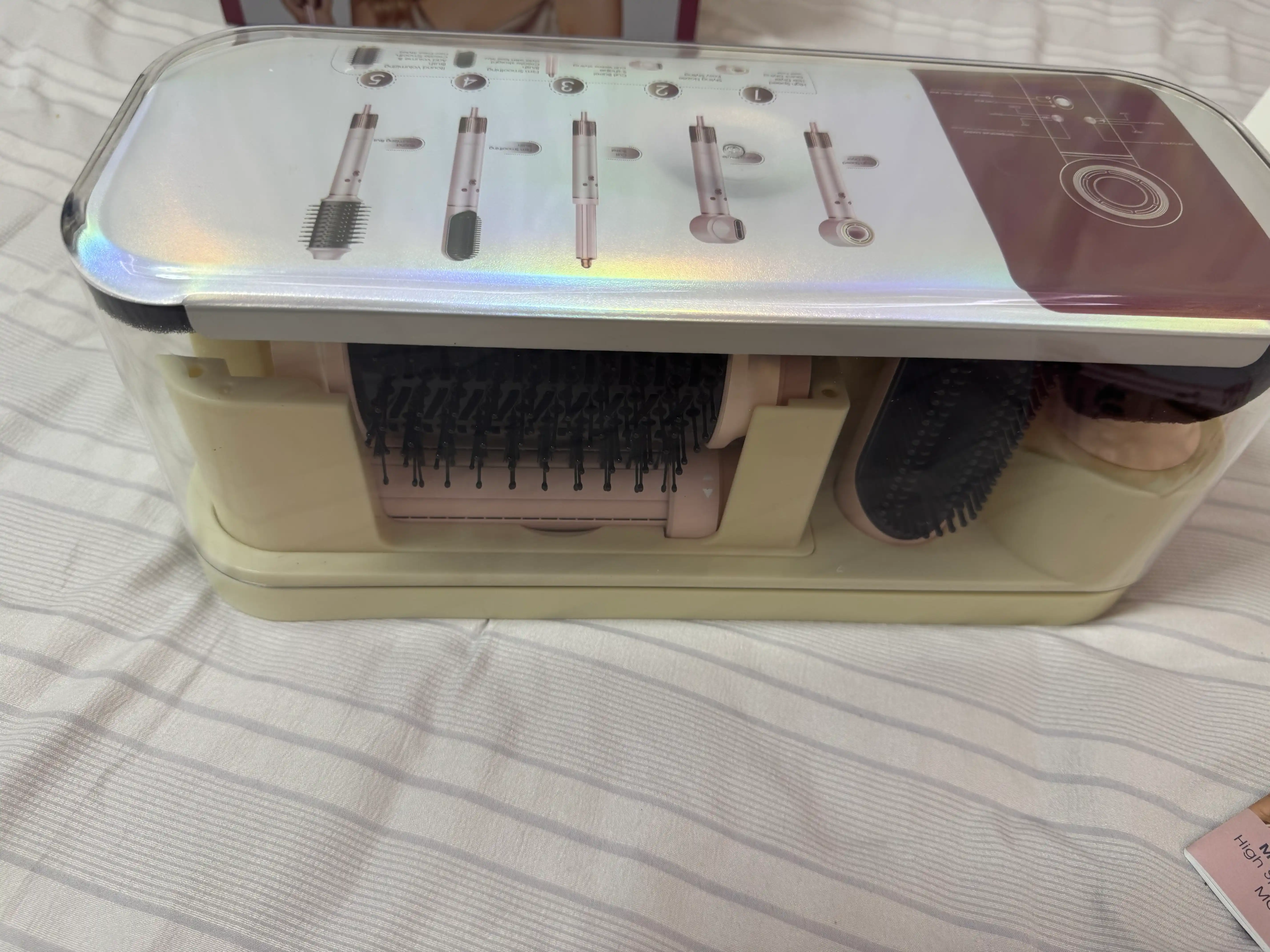Professional fen stayler MAC LED displey, 5-8 tasi 1 da, soch turmaklagichi, 1200-1600 Vt
