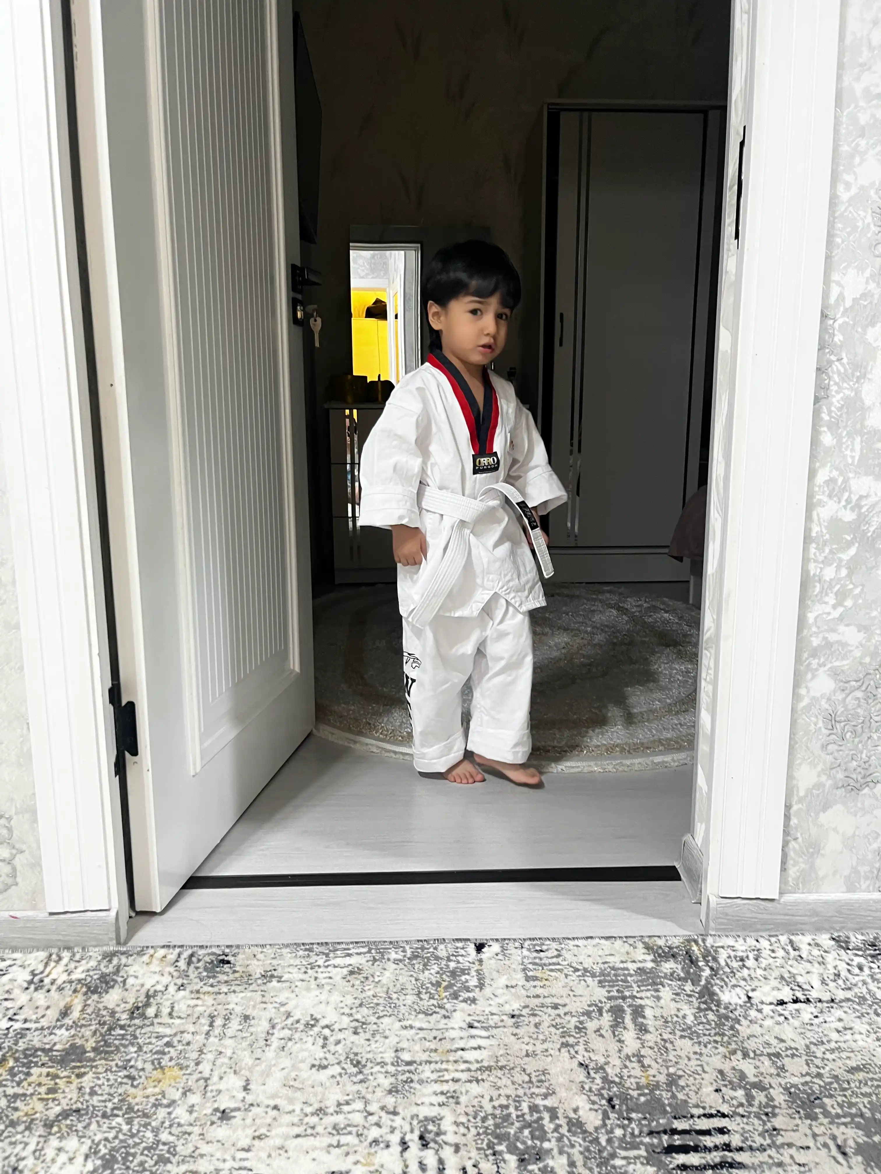 Kimono WTF Taekwondo sport formasi