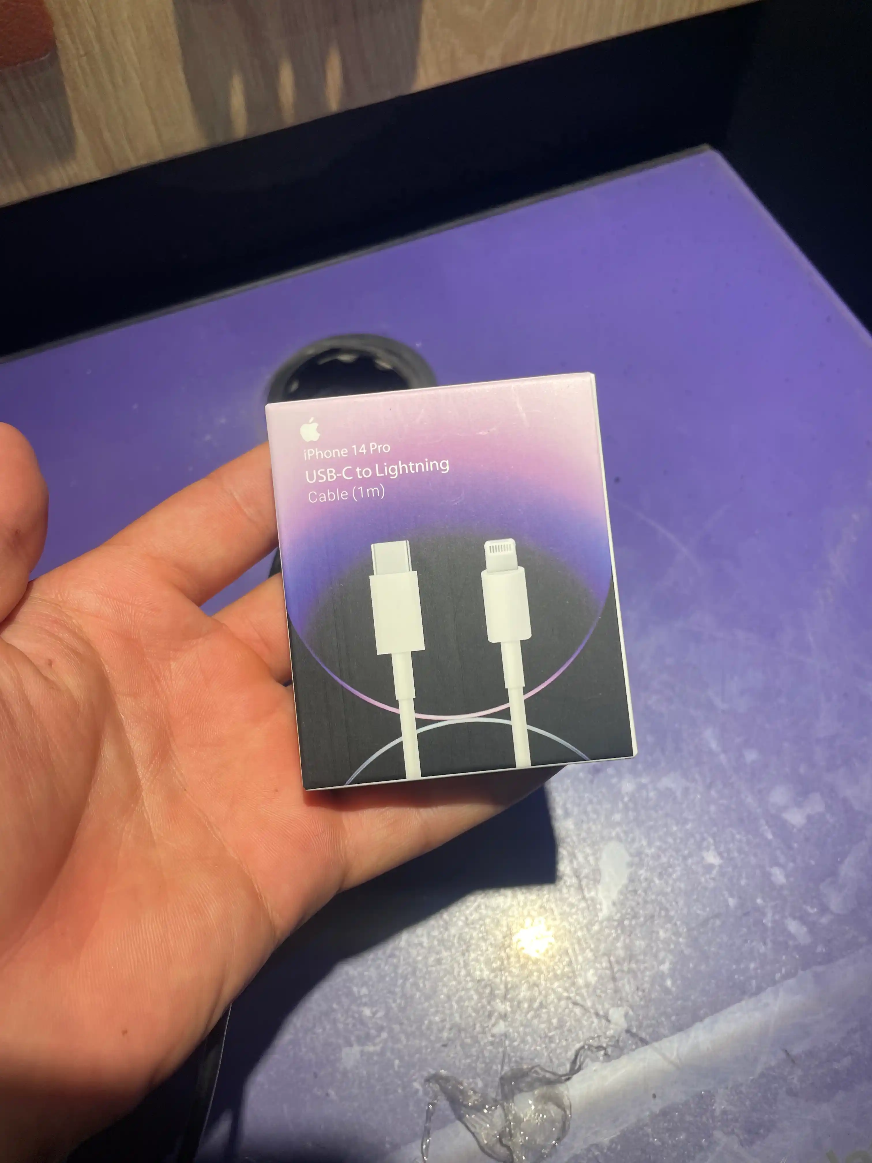 Lightning Uchun kabel, Type-C-Lightning, quvvatlash kabeli