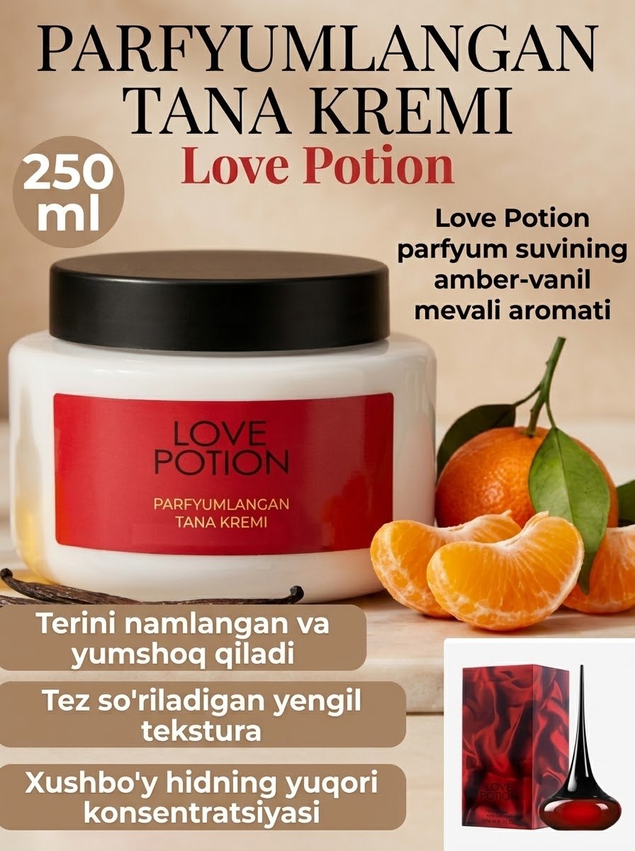 Love Potion парфюмированный крем для тела - 