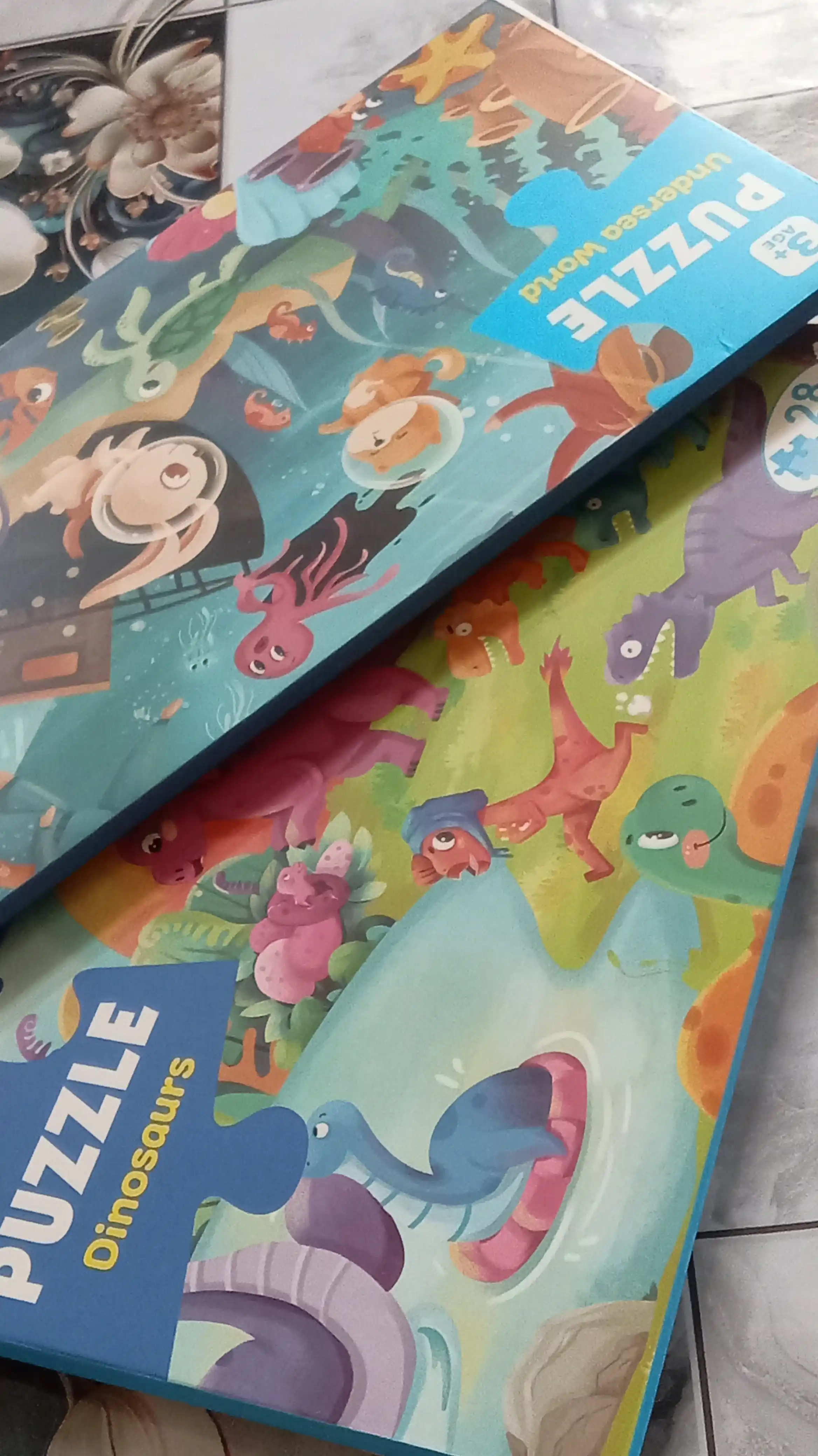 Bolalar uchun 28 qismli rivojlantiruvchi puzzle, 3+ yosh