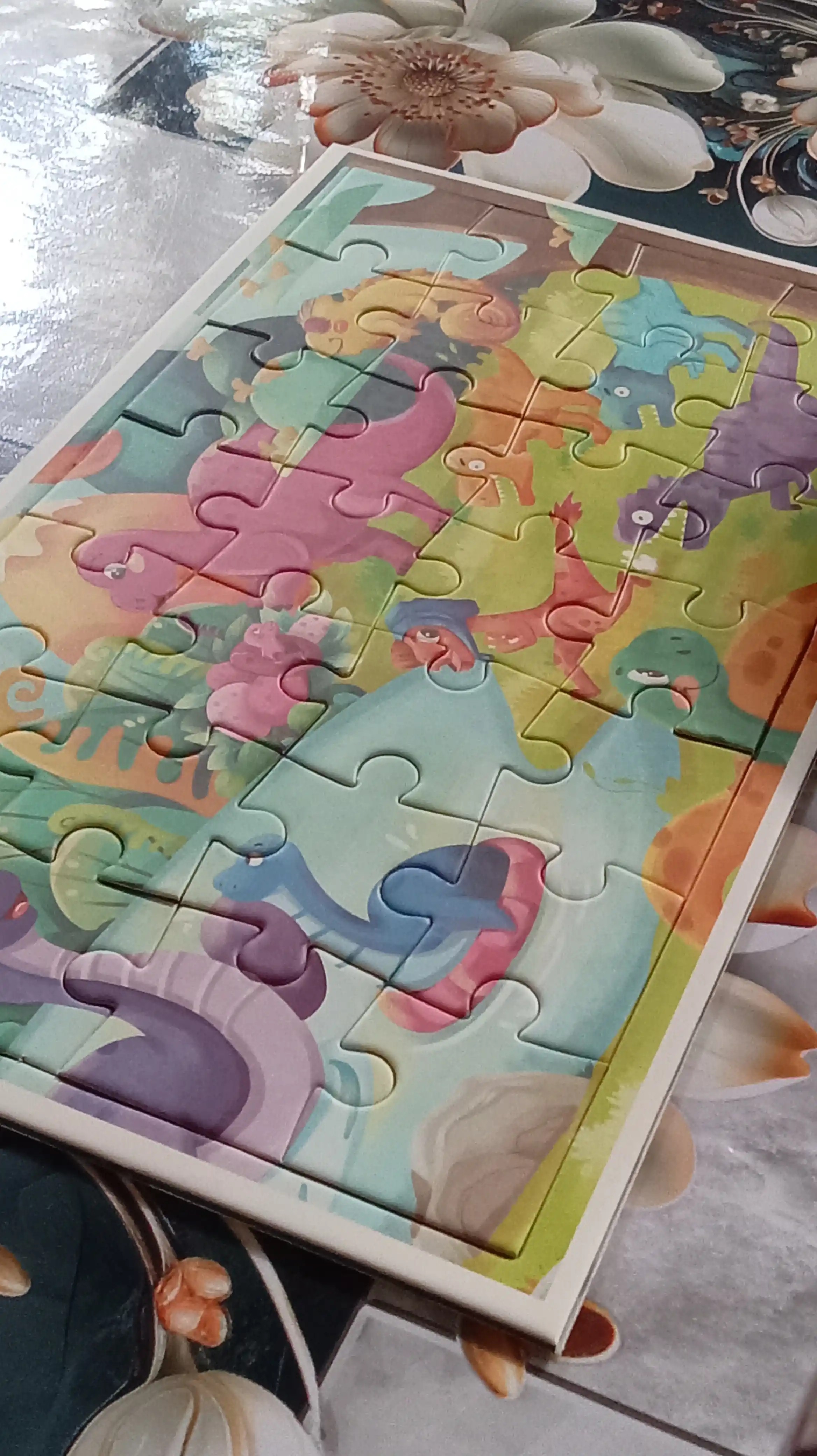 Bolalar uchun 28 qismli rivojlantiruvchi puzzle, 3+ yosh