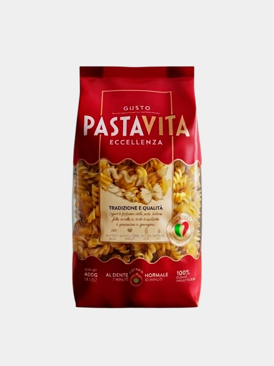 "PASTAVITA" spiral makaron mahsulotlari, 400 gr - 
