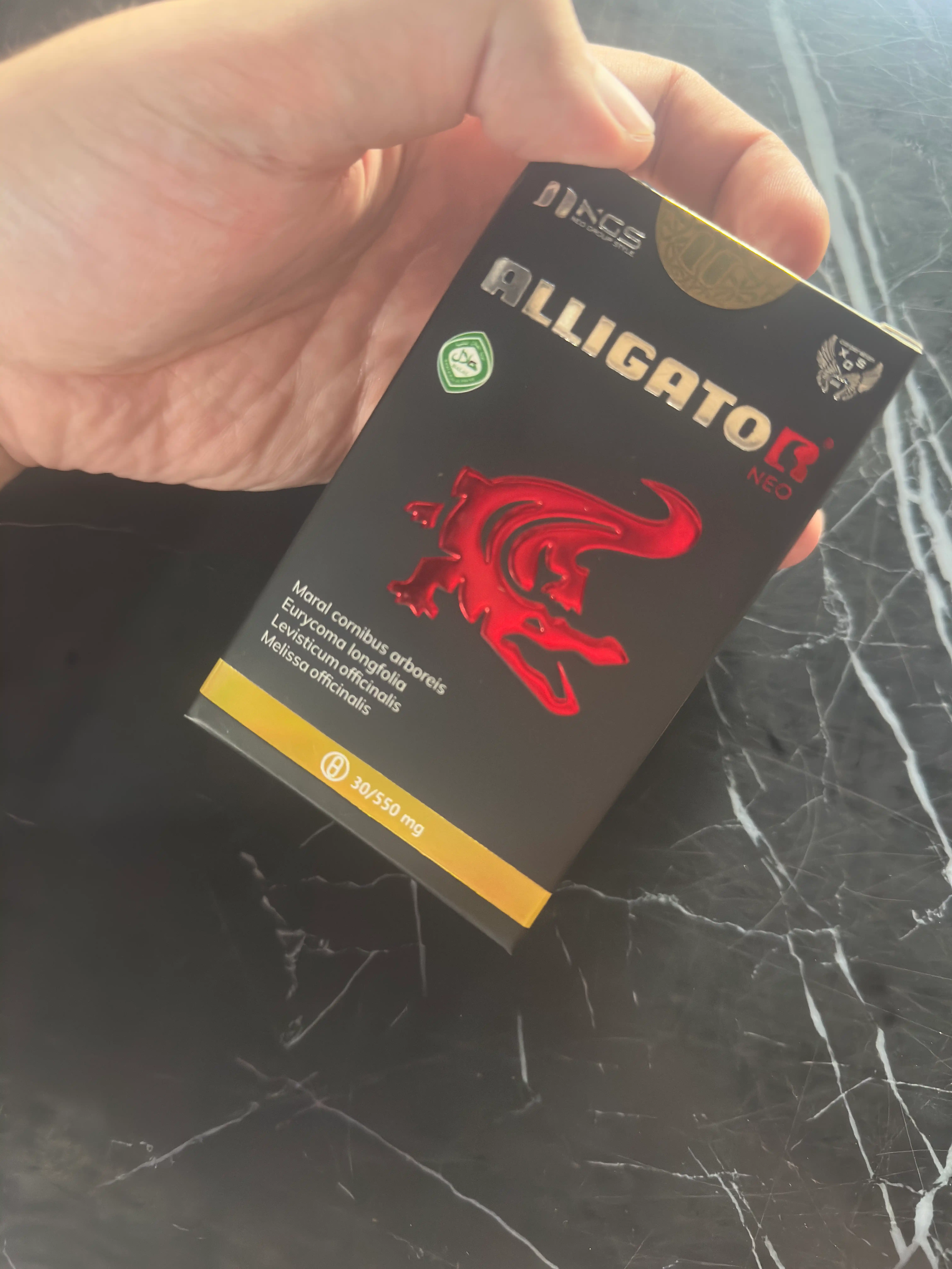 Alligator Neo капсулы для мужчин — тонус, либидо, энергия, 30 капсул