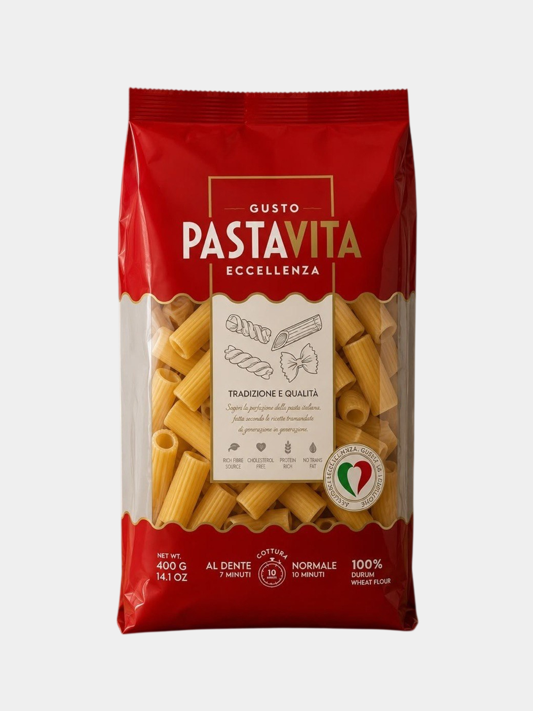 "PASTAVITA" naychali makaron mahsulotlari, 400 gr - 