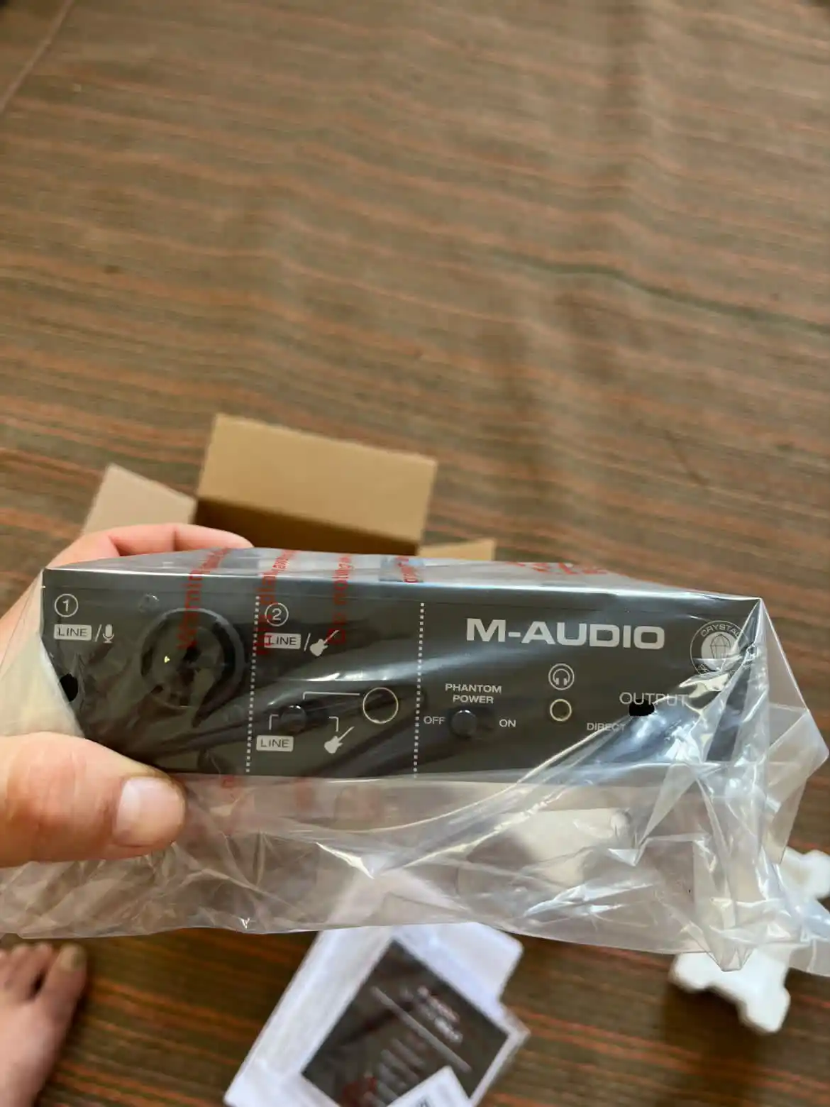 M-Audio M-Track Solo аудиоинтерфейс с 1 микрофонным предусилителем