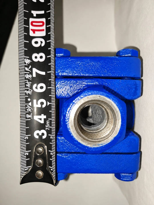Quvur liniyasi uchun rezbali, rezbali, DN15 1/2", PN16, GG25 ko'rish oynasi (ko'rish chiroqchasi)