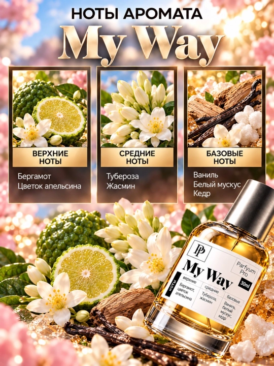 Ayollar uchun My Way atiri, My Way by Parfyum Pro