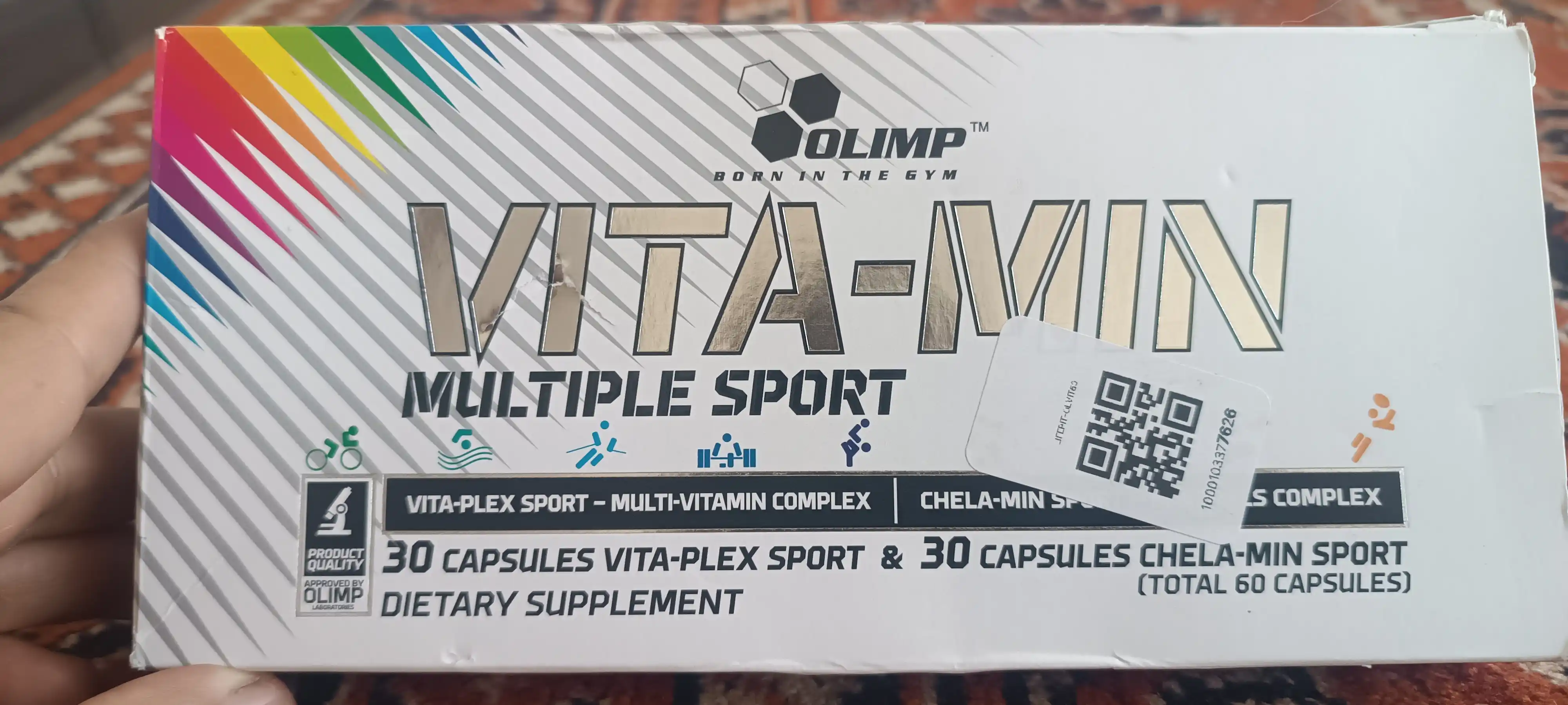 Olimp VITA-MIN Multi Sport 60 kapsulalari: Sport vitaminlari
