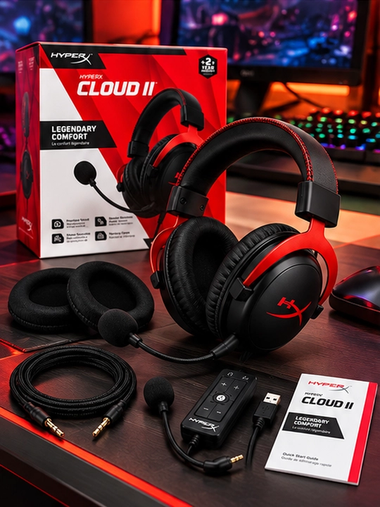 Игровая гарнитура HyperX Cloud II