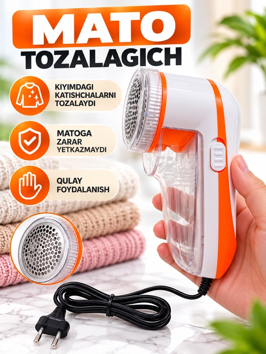 Katushka apparat katushka mashinka kiyimlarni tozalaydi g'altak tozalaydi tivit