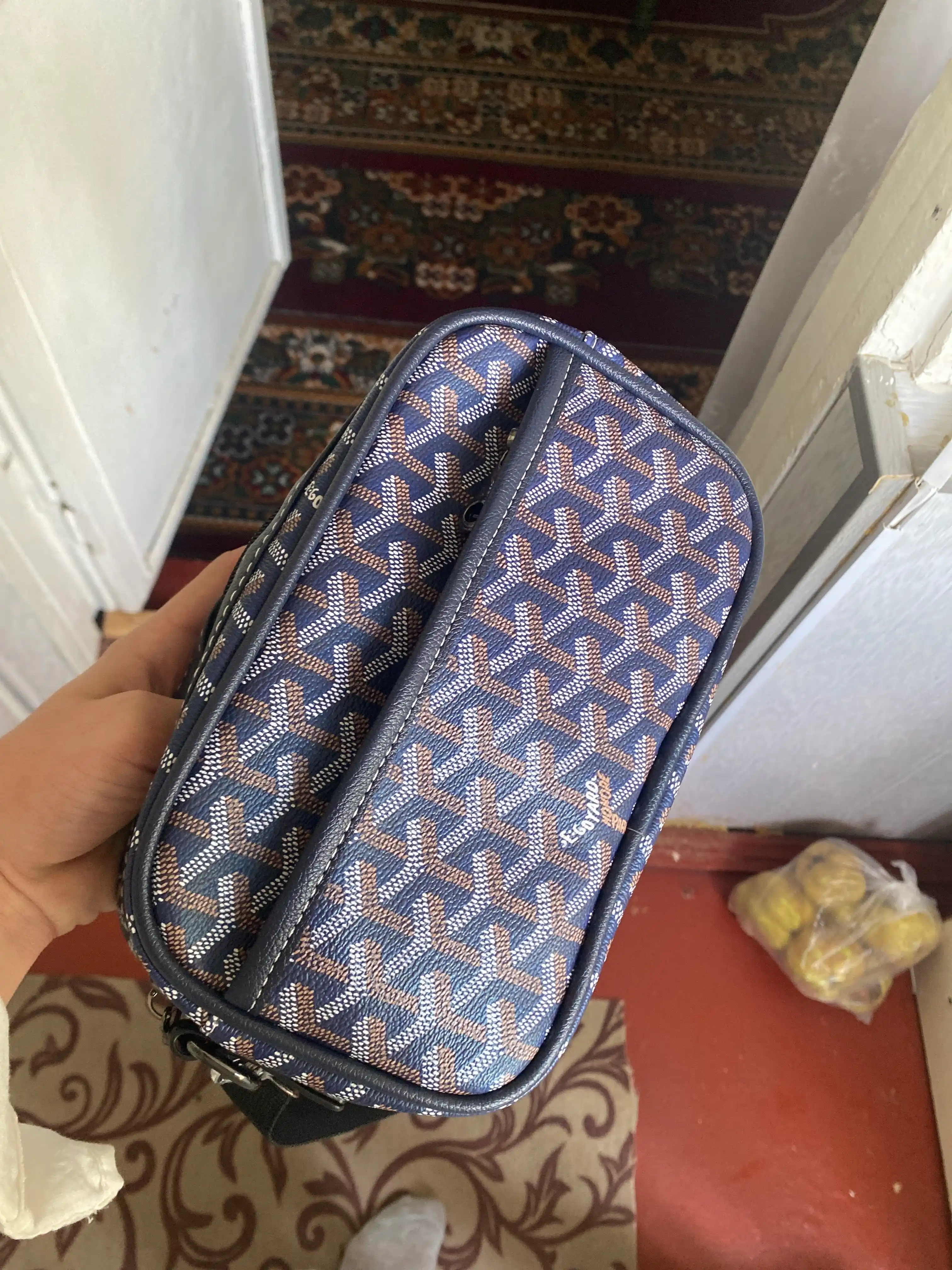 Барсетка для мужчин, из эко-кожи, через плечо GOYARD